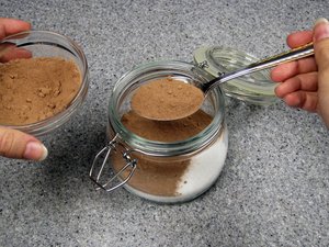 Muffin-Mix im Glas Arbeitsschritt 5
