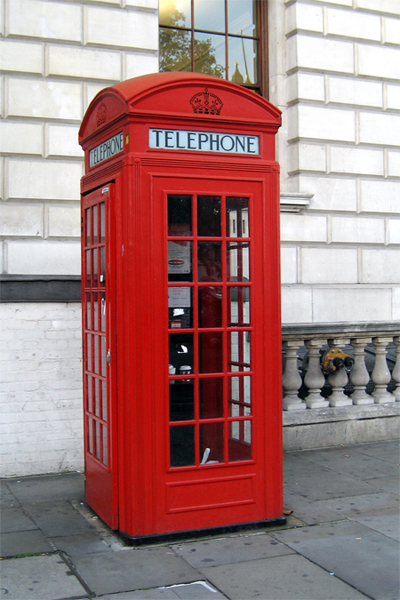Englische Telefonzelle