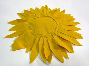 Sonnenblume Arbeitsschritt 8