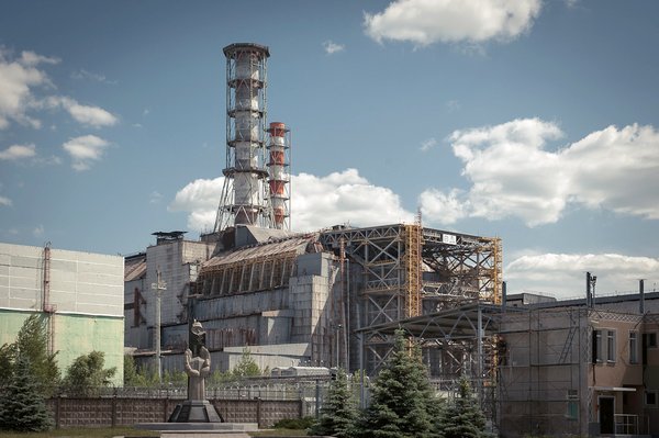 Reaktor 4 im Atomkraftwerk in Tschernobyl