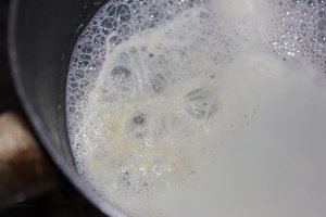 Milchpulver - Arbeitsschritt 4