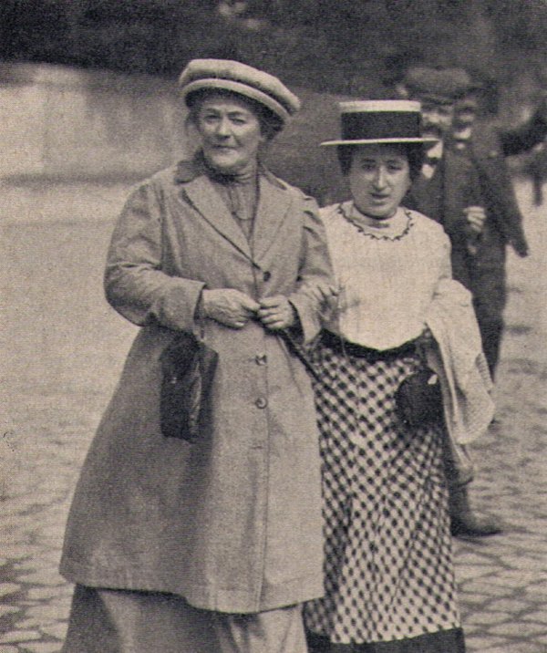 Clara Zetkin und Rosa Luxemburg