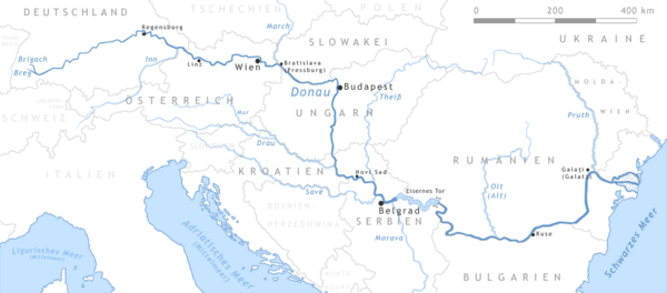 Donau-Karte