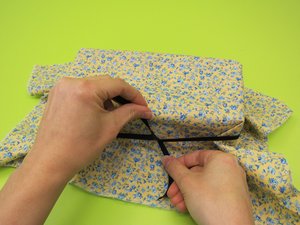 Taschentuch-Sofa Arbeitsschritt 1