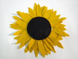 Sonnenblume Arbeitsschritt 6