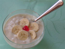 Bananenjogurt