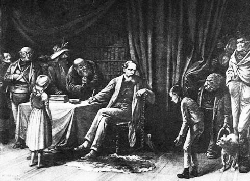 Charles Dickens und seine Romanfiguren